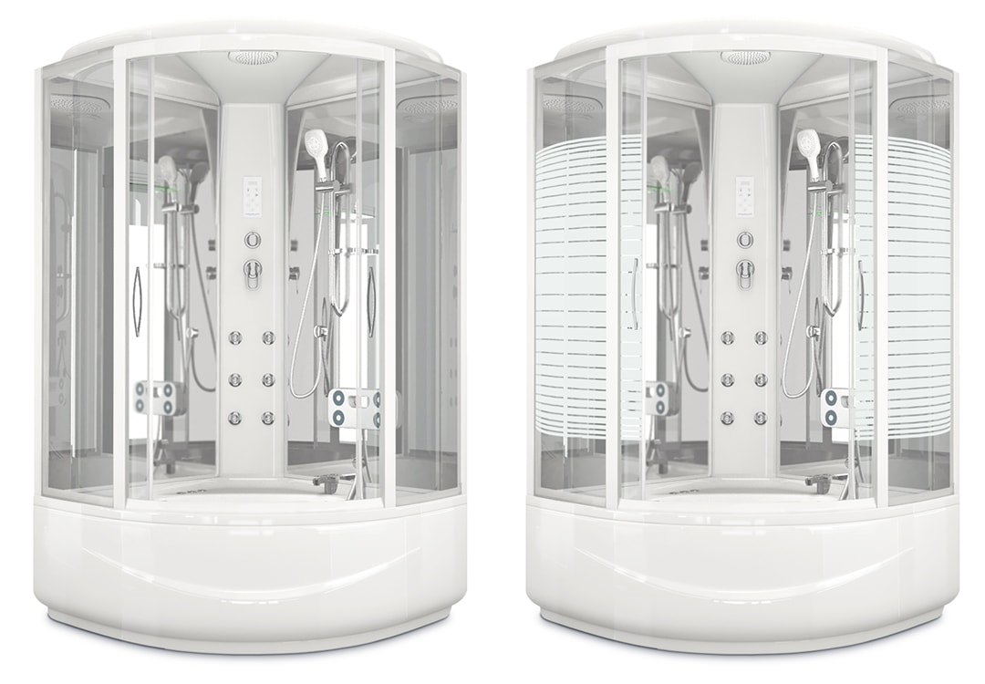 Душевая кабина «Domani-Spa Vitality High 120» с зеркальными стенками