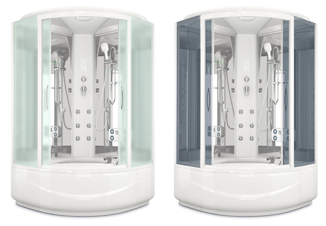 Душевая кабина «Domani-Spa Vitality High 120» с зеркальными стенками