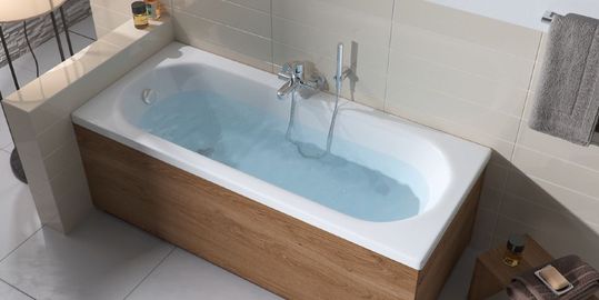 Ванна акриловая «Ультра 160» прямоугольная вид в 3D